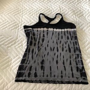 Race back tank top size L